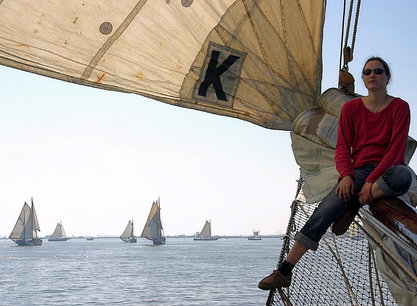 Ein Wochenende mit dem Segelschiff Eensgezindheid ab Enkhuizen auf dem IJsselmeer segeln (Halbpension)