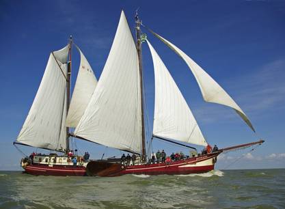 Weekend zeilen op het IJsselmeer aan boord van de Nirwana vanuit Enkhuizen met half pension