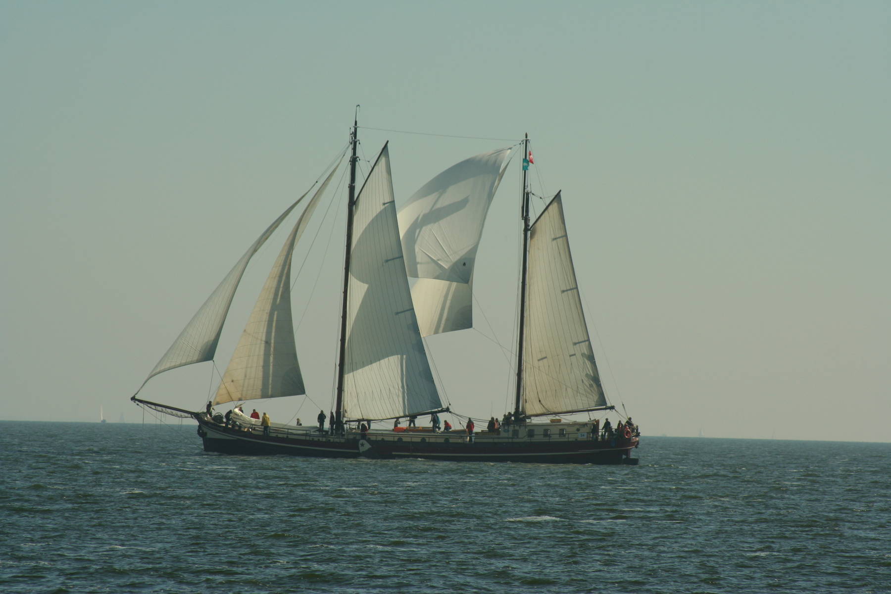 Am Osternwochenende an Bord der Waterwolf  ab Harlingen auf dem Wattenmeer oder dem IJsselmeer segeln