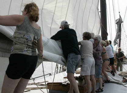 Ein Wochenende segeln (18+) mit dem Nirwana (Halbpension) aus Enkhuizen auf dem IJsselmeer, adults only