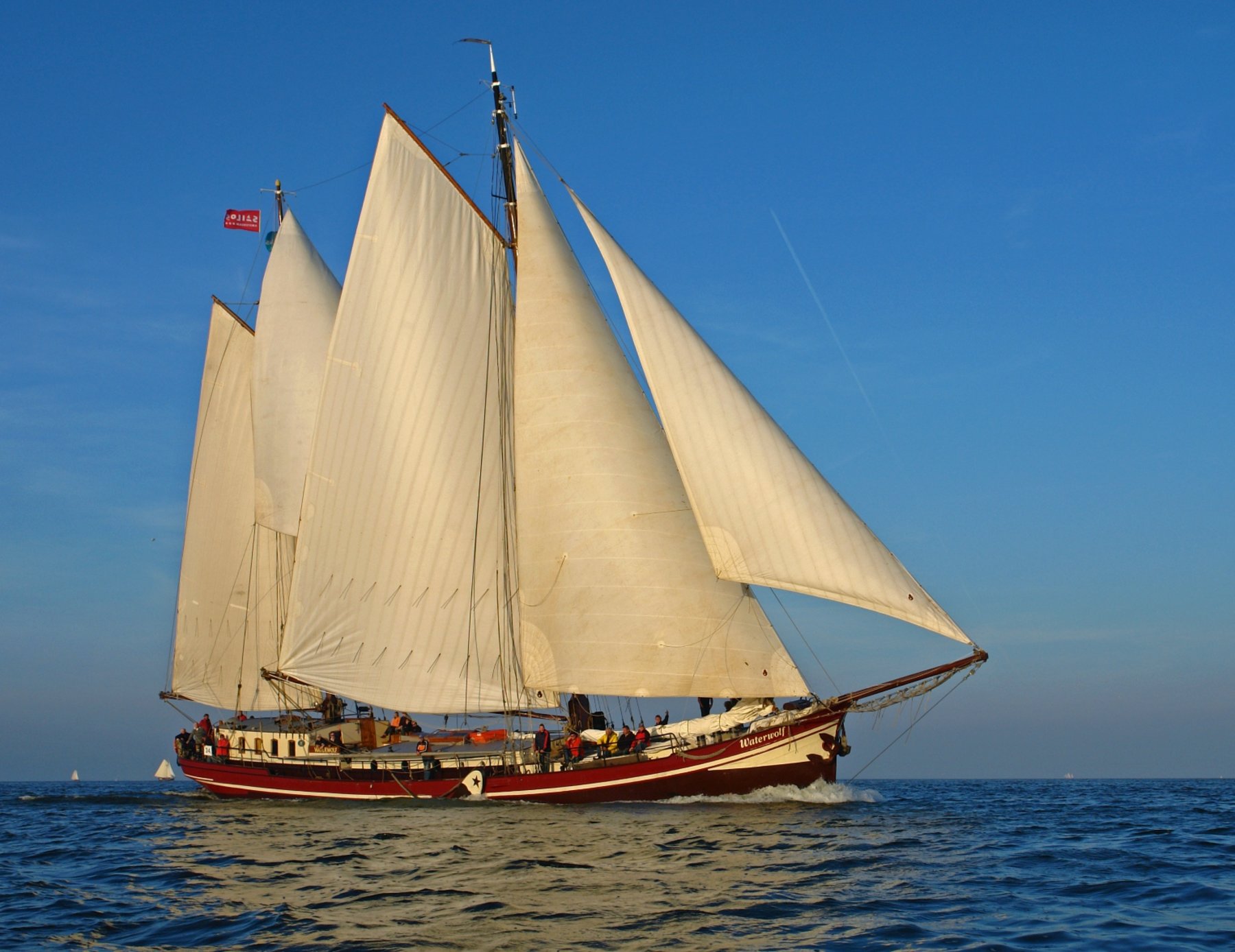 Weekend zeilen met de Waterwolf op de Waddenzee vanuit Harlingen