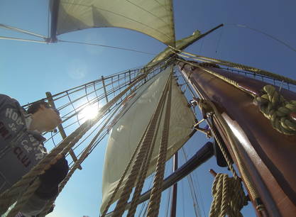 Ein Wochenende mit der Fortuna ab Enkhuizen auf dem IJsselmeer segeln