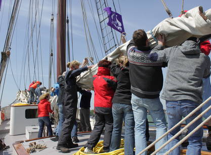 Ein Wochenende mit dem Segelschiff Fortuna ab Enkhuizen auf dem IJsselmeer oder Wattenmeer segeln