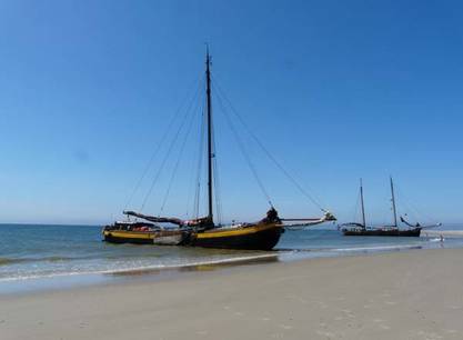 Ein Wochenende mit einem Segelschiff ab Harlingen auf dem Wattenmeer und IJsselmeer segeln