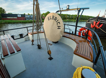 Weekend zeilen vanuit Harlingen aan boord van het luxe zeilschip Elbrich (elke hut eigen douche en toilet)