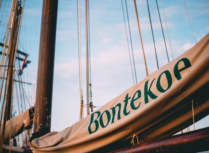8 dagen zwerven over de wadden met zeilschip Bontekoe vanuit Enkhuizen: nog 1 bed voor man!