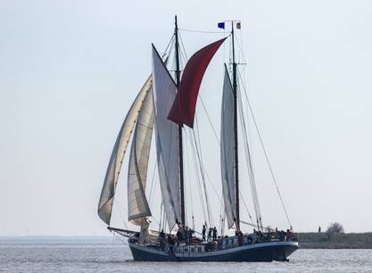8 dagen zwerven over de wadden met zeilschip Bontekoe vanuit Enkhuizen