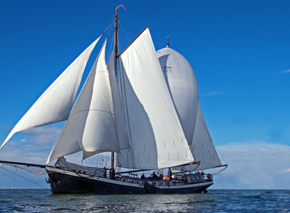 Ein Wochenende 'Singles Only' segeln mit dem Segelschiff Bontekoe aus Enkhuizen