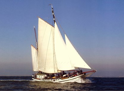 Ein Wochenende mit dem Zuid-Holland ab Harlingen auf dem IJsselmeer oder Wattenmeer segeln