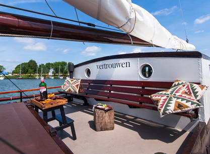 8-daagse zeiltocht met de Vertrouwen Enkhuizen vanuit Enkhuizen op het IJsselmeer en/of de Waddenzee