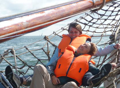 Ein Wochenende mit der Bree Sant ab Enkhuizen auf dem IJsselmeer oder Wattenmeer segeln