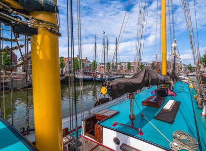 Ein Wochenende mit der Zeemeeuw ab Harlingen auf dem IJsselmeer oder Wattenmeer segeln