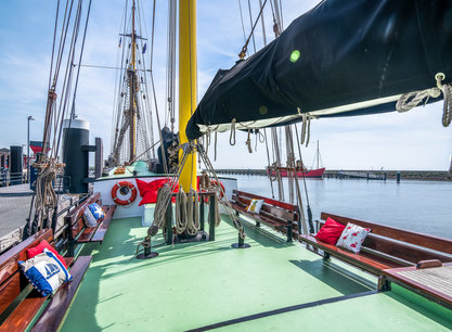 Ein Wochenende mit dem Segelschiff  Grote Beer ab Harlingen auf dem IJsselmeer oder Wattenmeer segeln