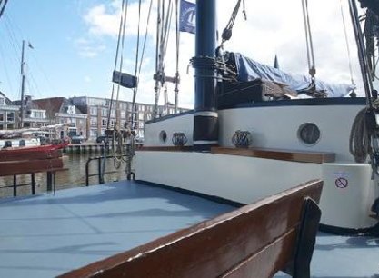 Ein Wochenende mit dem Segelschiff Poolster ab Harlingen auf dem Wattenmeer segeln und trockenfallen 