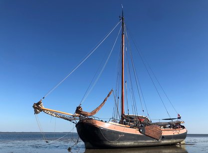Verlengd weekend zeilen aan boord van de Kleine Jager op het IJsselmeer en waddenzee