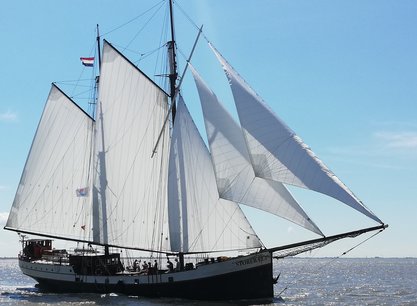 6-daagse zeiltocht aan boord van Storebaelt vanuit Harlingen op de Waddenzee en het IJsselmeer