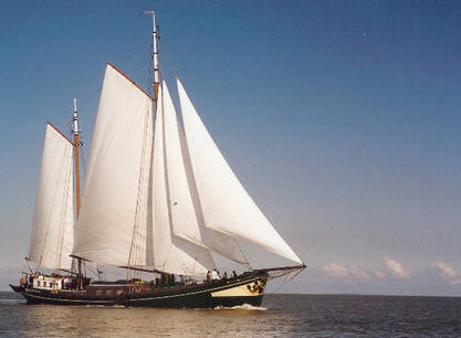 Ein Wochenende mit dem Iselmar ab Enkhuizen auf dem IJsselmeer oder Wattenmeer segeln