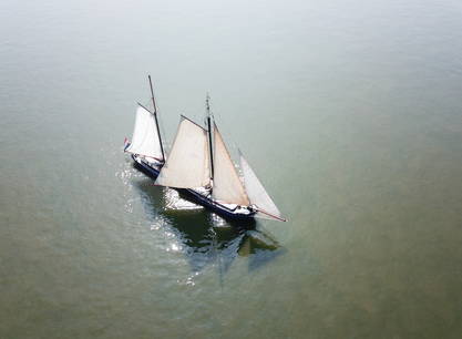Ein Wochenende mit dem Segelschiff Poolster ab Harlingen auf dem Wattenmeer segeln und trockenfallen