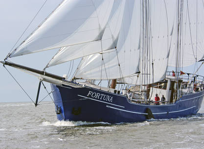 6 genussvolle Segeltage mit der Fortuna ab Enkhuizen auf dem IJsselmeer und/oder im Weltnaturerbe Wattenmeer