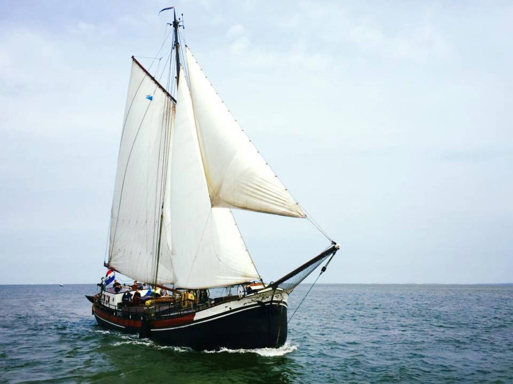 Ein Wochenende an Bord der Lauwerszee ab Harlingen auf dem Wattenmeer und/oder dem IJsselmeer segeln